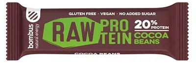 Baton RAW PROTEIN z ziarnami kakaowca BEZGL. 50 g