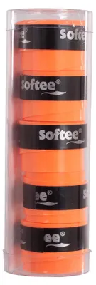 Obrázek produktu pro Pack Of 5 Overgrips Smooth Softee Tech Naranja Fluor ÚNICA