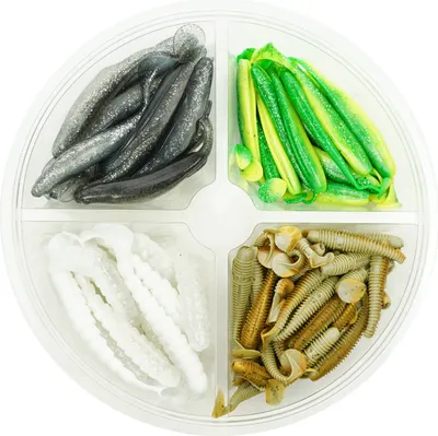 Obrázek produktu pro Fish-Xpro Softbait-Set Allround - Allround voda - 7 až 12 cm +/- 60 kusů