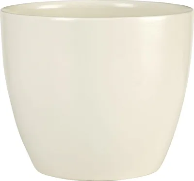 Produktbild von Scheurich Mediterranea 920 16, Topfpflanzer, Freistehend, Keramik, Cremefarben, Rund, Drinnen