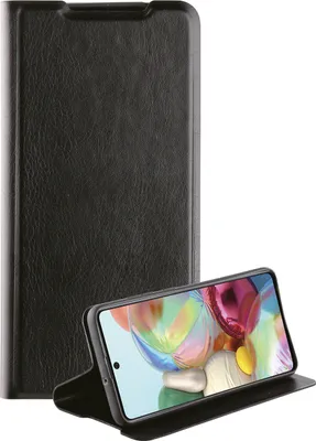 Produktbild von ViVanco™Premium, Geldbörsenhülle, Samsung, Galaxy A71, 17 cm (6.7"), Schwarz