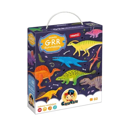 Obrázek produktu pro CzuCzu Puzzle 60el Grr Dinozaury