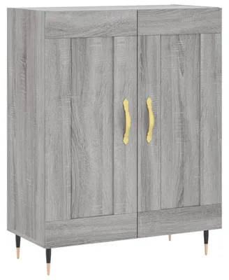 Productafbeelding van Grijs Dressoir van Houtmateriaal 69,5 x 34 x 90 cm