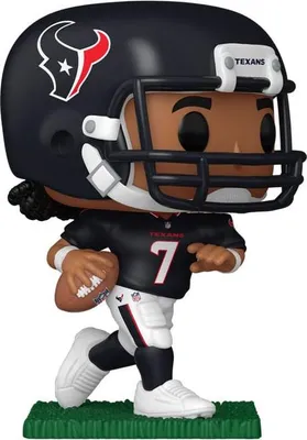 A Funko Pop! vinyl figurine of a football player in uniform.