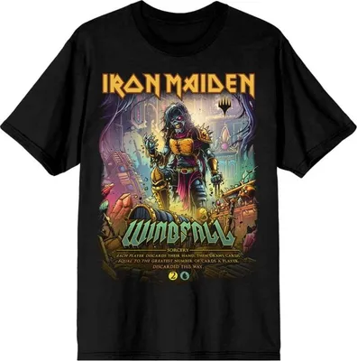 Produktbild von Iron Maiden T-Shirt Herren Magic - Windfall schwarz S