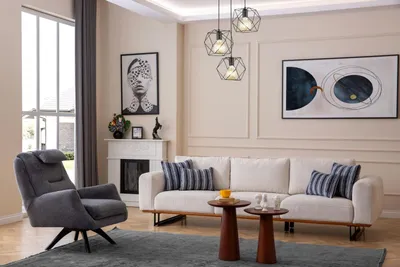 Produktbild von Luxus Wohnzimmer Set 2tlg. Design Sofagarnitur 4+1 Sitzer Couchen Möbel
