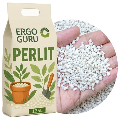 Produktbild von Perlit Perlite Sack 125L für Pflanzen zur Bodenverbesserung Bauwesen staubfre feuchtigkeitsspeicherndes Substrat ideal für Garten- und Zimmerpflanzen