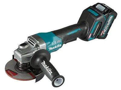 Immagine prodotto di Makita GA013GM201 - Winkelschleifer - schnurlos - 125 mm - 2 Akkus, Ladegerät enthalten - 40 V