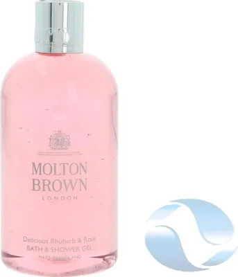 Image de Molton Brown Douche délicieuse à la rhubarbe et à la rose 300 ml