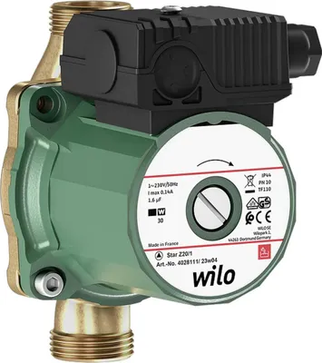 Produktbild von Wilo Nassläufer-Standardpumpe Star-Z 20/1, Rp1/2, 1x230V, 38W, 1 Stk.