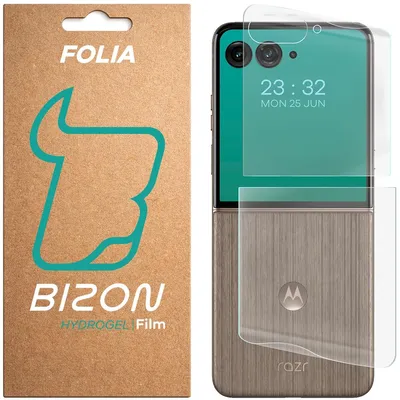 Produktbild von Hydrogel Folie für Rückseite Bizon Film Hydrogel Back für Motorola Razr 60 Ultra, 1 Stück