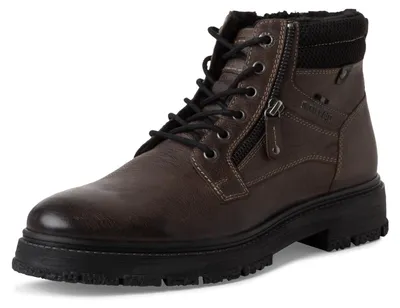 Produktbild von s.Oliver Herren Stiefel zum Schnüren mit Reißverschluss Gefüttert, Grau (Dark Gr