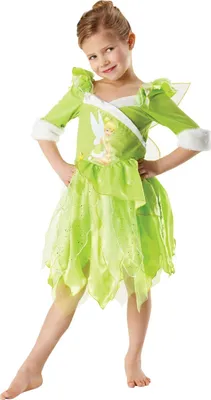 Produktbild von Disney's Tinkerbell Winter Wonderland Kostüm für Kinder Kindergröße: 104