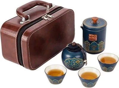 Obrázek produktu pro Kompaktní porcelánová pikniková sada, 5dílná