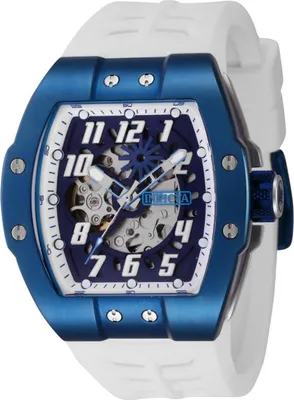Obrázek produktu pro Invicta S1 Rally 44896 Pánské Hodinky - Automatické Hnutí - Nerezová Ocel s Modrým Ciferníkem - 44 mm