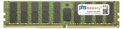 Produktbild von phs memory 32GB RAM Speicher kompatibel mit Synology RackStation RS1619xs+ DDR4 RDIMM 2400MHz