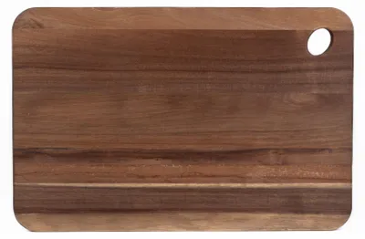 Produktbild von ZELLER 25517 Schneidebrett aus Akazienholz, geölt, ca. 41 x 27 x 2 cm