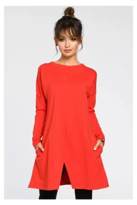 Zdjęcie produktu dla BeWear Tunika damska Usahn B042 czerwona L/XL