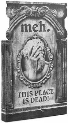 Image de Halloween-Dekoration My Other Me Grabstein 35 x 56 cm