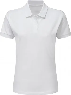 Produktbild von SG SG50F | Ladies' Baumwolle Poloshirt für Damen - Farbe: White - Größe: L