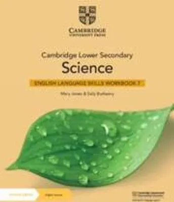Produktbild von Cambridge Lower Secondary Science English Language Skills Workbook Stage 7 with Digital Access