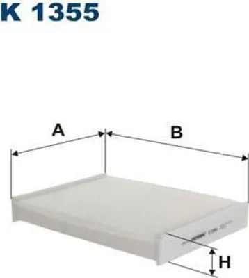 Produktbild von Innenraumfilter FILTRON K 1355