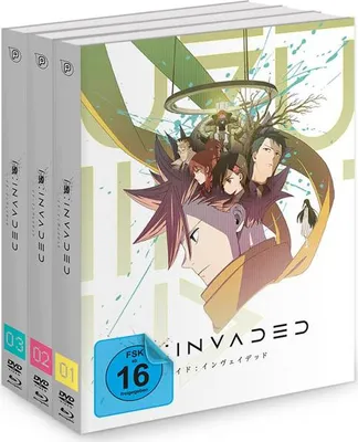 Produktbild von ID:INVADED - GA (BR+DVD) Bundle Gesamtausgabe, 6Disc - AV Vision - (Blu-ray Video / Anime)