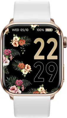 Produktbild von Ice Watch, Smartwatch AMOLED 1,96" IPX6 Schrittzähler Ice smart 2.0, Weiß / Rosa