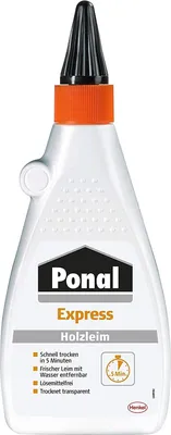 Produktbild von Ponal Express Holzleim lösemittelfrei 225 g Flasche