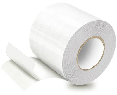 Immagine prodotto di Nastro di riparazione per teloni in tessuto, 10 m x 8 cm, trasparente, per teloni di camion