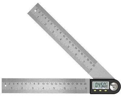 Zdjęcie produktu dla Kątomierz cyfrowy 0 360 ze stali nierdzewnej LCD dla geodetów