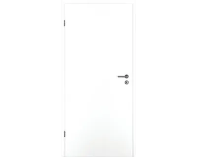Produktbild von Pertura Zimmertür Soley weiß lackiert (ähnlich RAL 9010) 86,0x211,0 cm Links (Röhrenspankern)