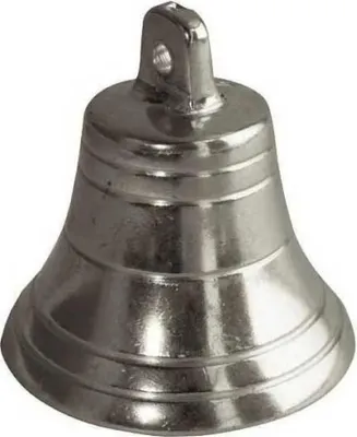 Obrázok produktu pre Marjoman Distribucion Mosadzné 3 zvončeky striebro 50 mm striebro 50 mm