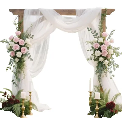 Image de Tissu de décoration en tulle, dimensions 75 x 600 cm, idéal pour les cérémonies et les fêtes