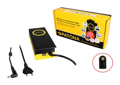 Obrázek produktu pro PATONA 2604, Univerzální, Vnitřní, 200 - 240 V, 50/60 Hz, 90 W, 19 V