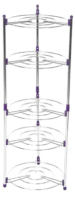 Imagen del producto de Estante de almacenamiento para cocina de acero inoxidable con 5 niveles