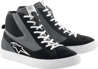 Produktbild von Alpinestars Schuhe Stated Schwarz/Grau/Weiss Größe: 13.5