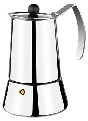Produktbild von Espressomaschine für 6 Tassen, aus Edelstahl