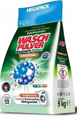 Produktbild von WaschPulver, univerzální prací prášek Aquamarin, 9 kg