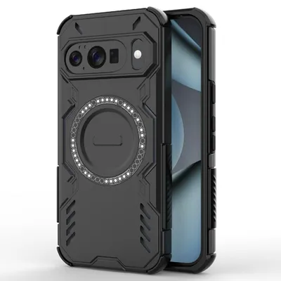 Obrázok produktu pre Techsuit - ArmorMag odolné puzdro s magnetickým držiakom pre Google Pixel 10 / 10 Pro - čierne