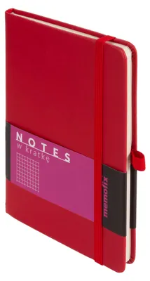 Image de Cahiers au format de poche avec bloc-notes Memofix B6 en rouge