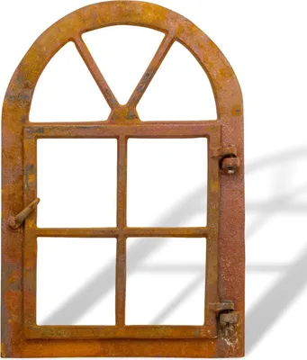 Produktbild von Stallfenster Fenster zum Öffnen Scheunenfenster Rost Eisenfenster wie antik