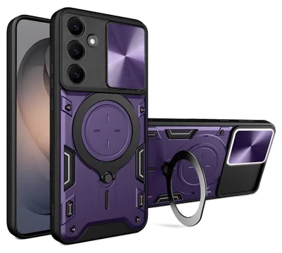 Obrázok produktu pre Techsuit - CamGuard Pro puzdro s krytom fotoaparátu pre Samsung Galaxy S26 - fialové