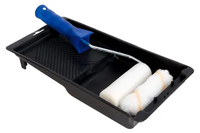 Produktbild von Mini-Farbrollen mit Farbwanne 100 mm