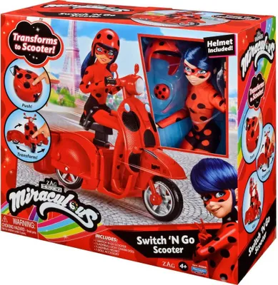 Obrázok produktu pre Bandai Zázračná beruška Scooter mit Puppe