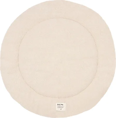 Produktbild von Jollein Bouclé Natur 95 cm Runde Laufgittermatte 017-537-66060