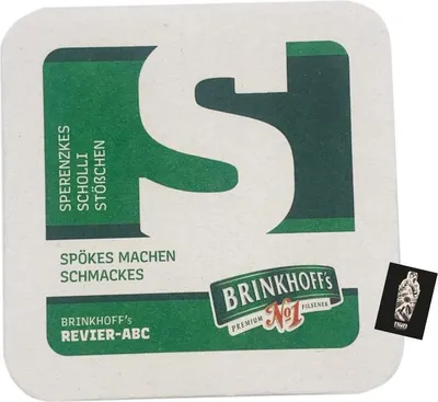 Produktbild von Brinkhoffs Bierdeckel 1 Packung 80 Stück