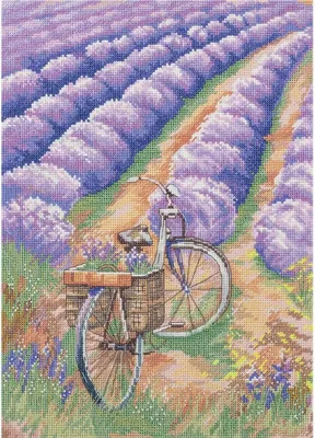 Produktbild von Panna Kreuzstichset "Schönheit der Provence" 21.5x29.5cm, Zählmuster