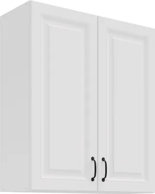Produktbild von Hängeschrank 80 cm Stilo Weiß Küchenzeile Küchenblock Küche Landhaus Höhe 90 cm