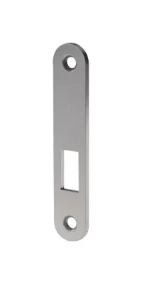 Produktbild von Schlieblech S413 Stahl silber Breite 20 x Lnge 105 mm abgerundet DIN links / rechts